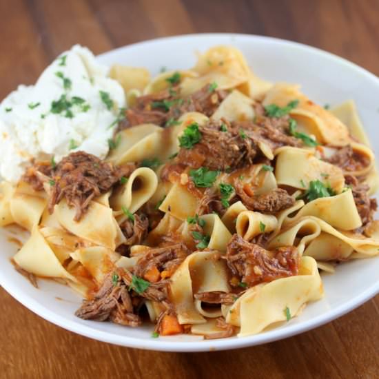 short rib ragu