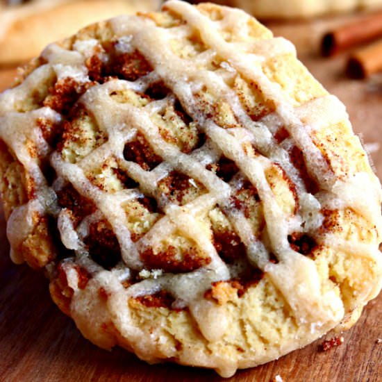 Gluten-Free Cinnamon Roll Cookies