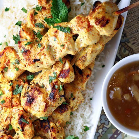 Grilled Tandoori Style Chicken