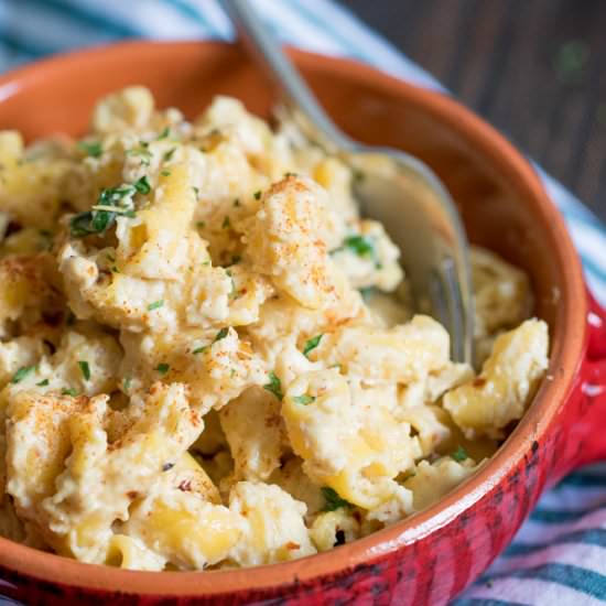 VEGAN MAC + CHEESE