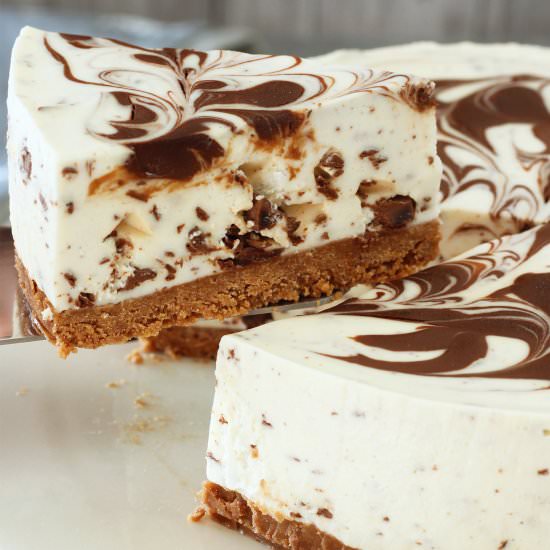 Stracciatella Cheesecake