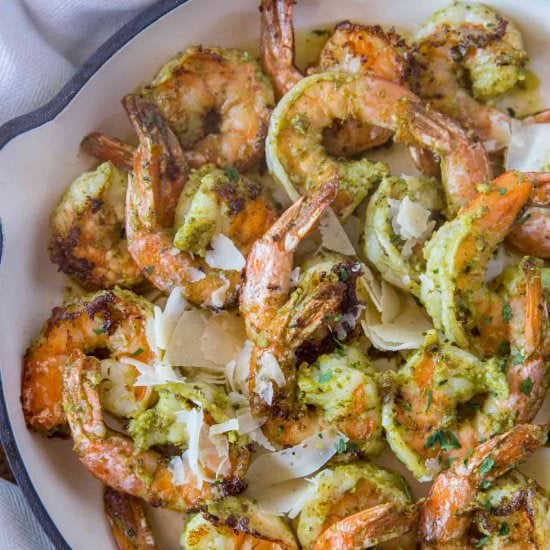 Pesto Shrimp