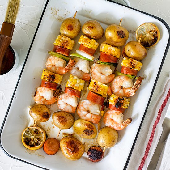 Grilled Shrimp Kebabs