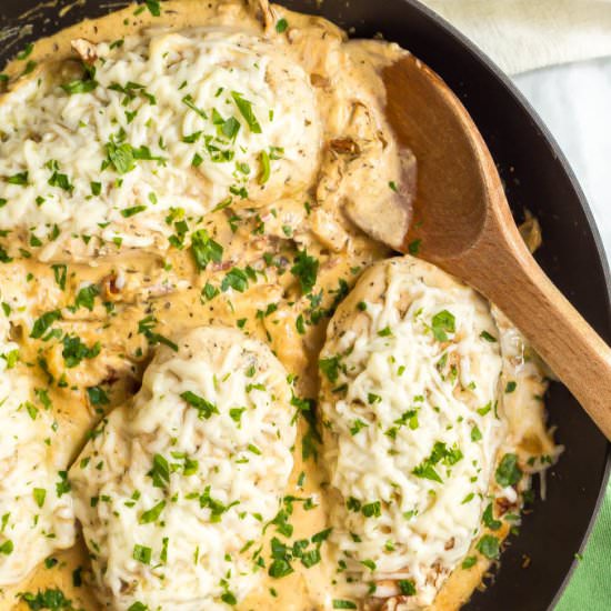 Creamy Italian Chicken Skillet