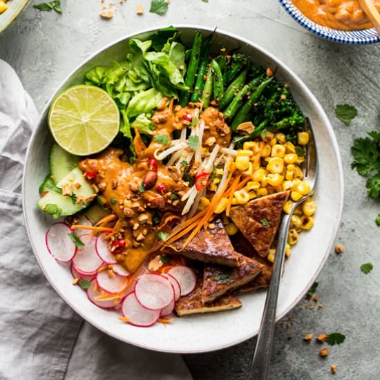 Vegan gado gado salad