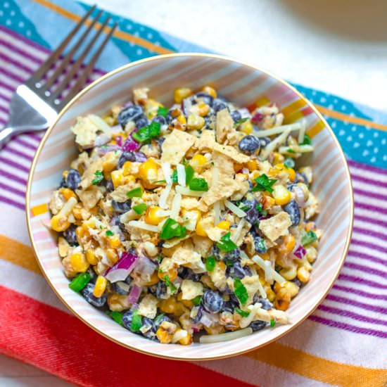 Jalapeño Cheddar Corn Salad