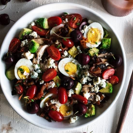 Grilled Romaine Cobb Salad