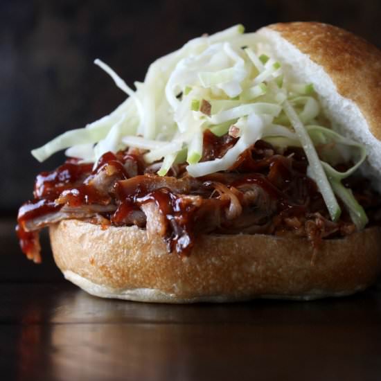 Pulled Pork & Apple Slaw