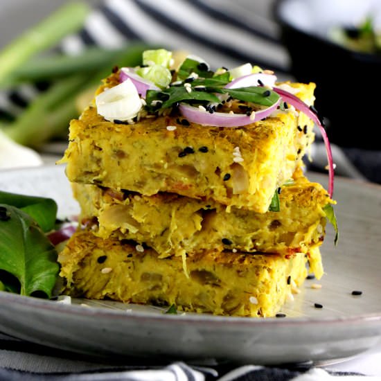 Vegan Zucchini Frittata