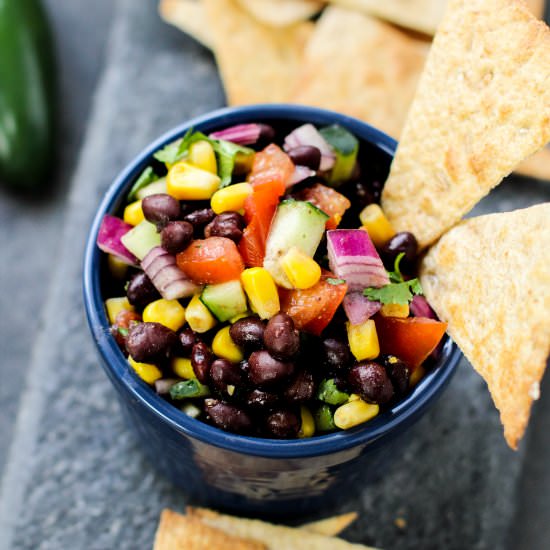 Corn & Black Bean Salsa