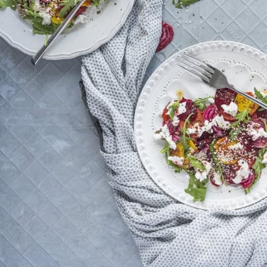 BEETROOT WITH GOAT’S CHEESE