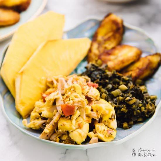 Vegan Ackee and Saltfish