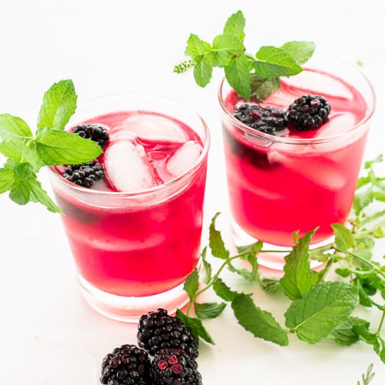 Blackberry-Vodka Smash