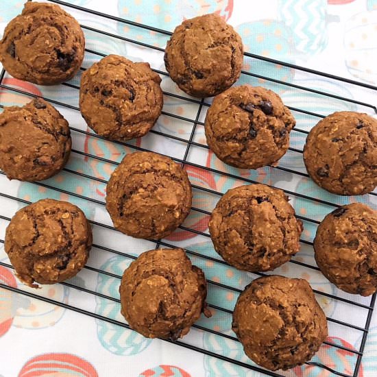 Healthy Pumpkin Spice Muffins