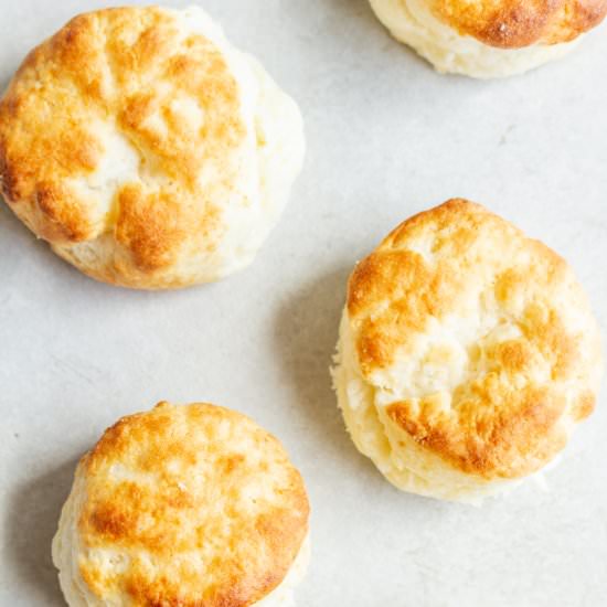 4 Ingredient Gluten Free Biscuits