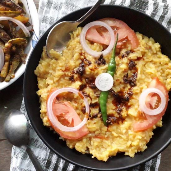 Indian Dal Khichdi