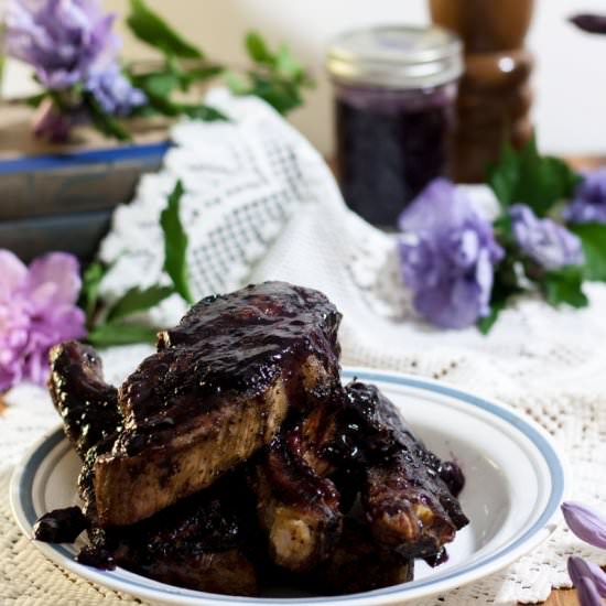 BLUEBERRY BBQ SAUCE