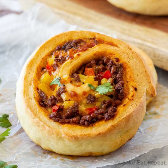 Taco Pizza Rolls