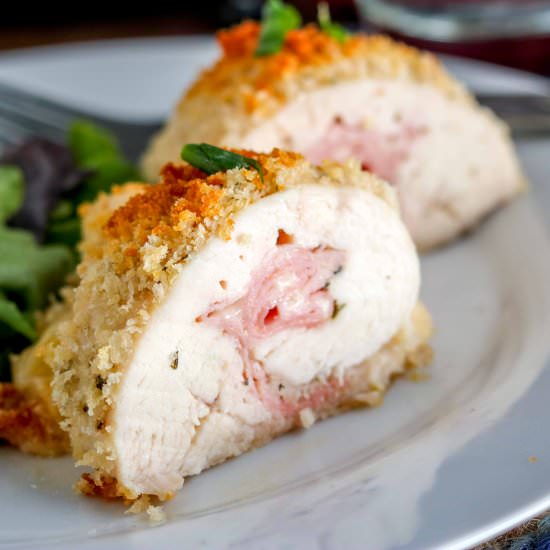 Easy Chicken Cordon Bleu