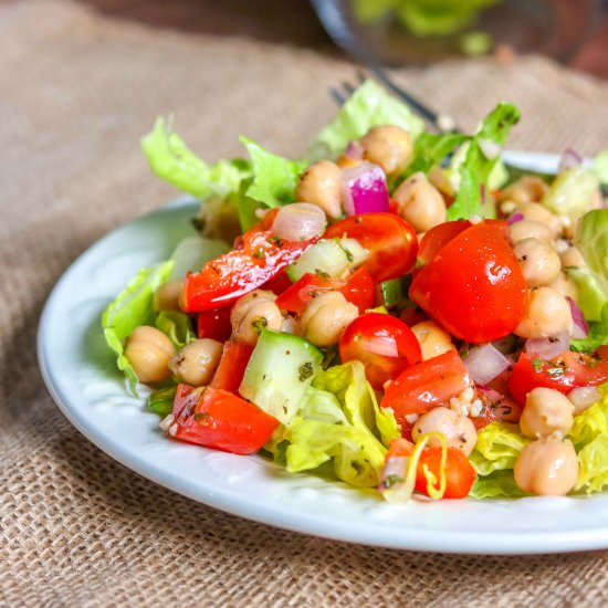 Summery Chickpea Salad