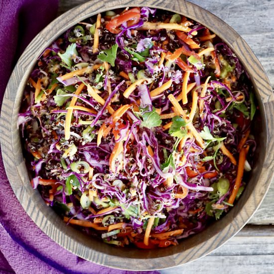 Quinoa Vegetable Slaw