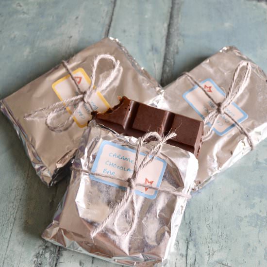 Caramel Chocolate Bars