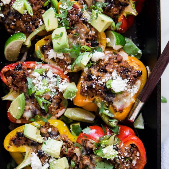 Turkey Stuffed Peppers
