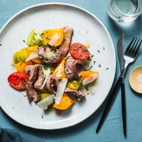 Grilled Steak & Tomato Salad