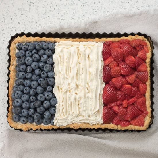 French Flag Tart