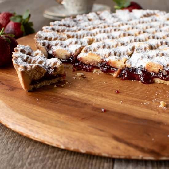 Strawberry Crostata Recipe