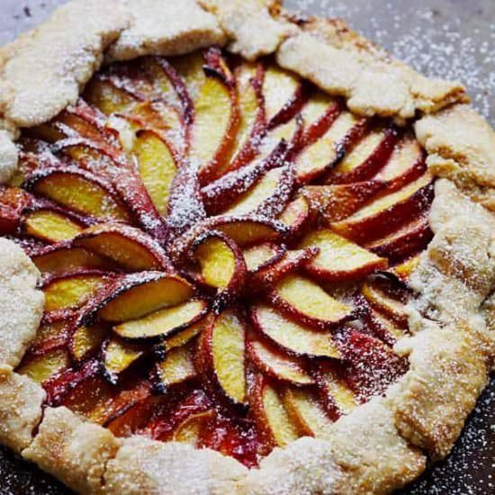Easy Peach Tart