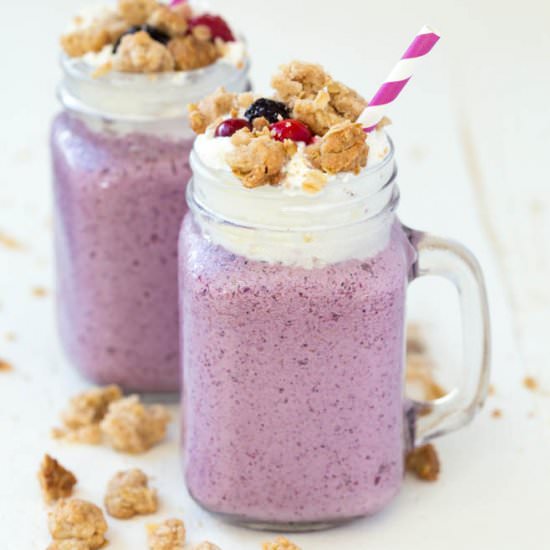 Berry Cobbler Milkshake