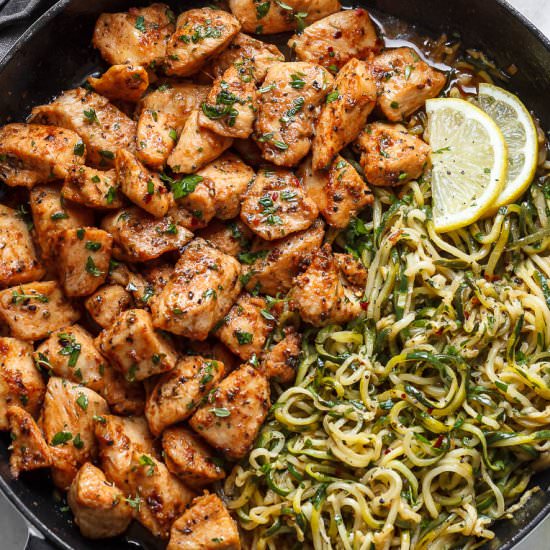 Garlic Butter Chicken Bites
