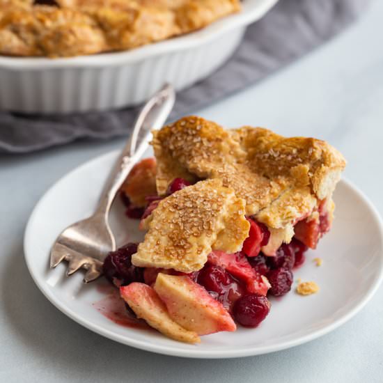 Apple Cranberry Pie