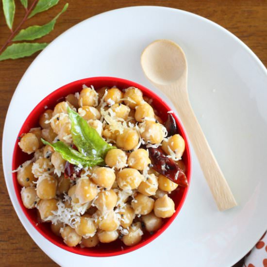 Chickpeas Sundal