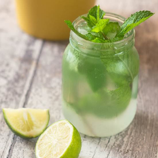 Mint lime drink