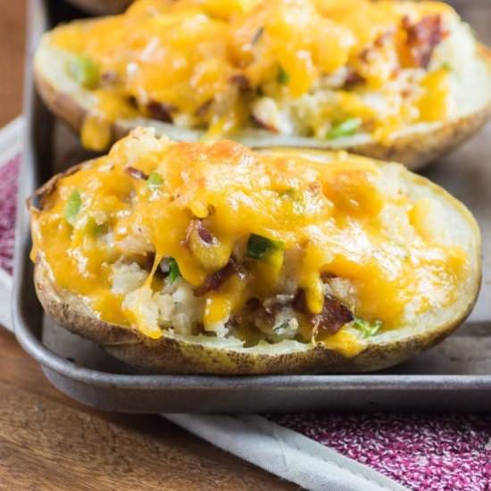 STUFFED BAKED POTATOES