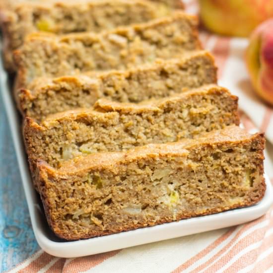 Healthy Apple Peach Cake