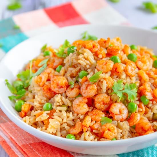 Asian Shrimp Fried Rice