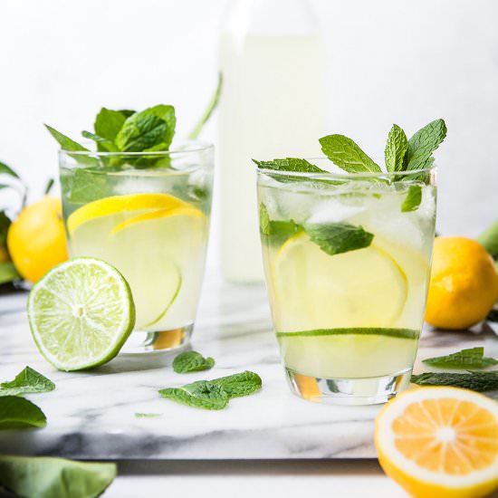 Healthy Lemon & Lime Cooler