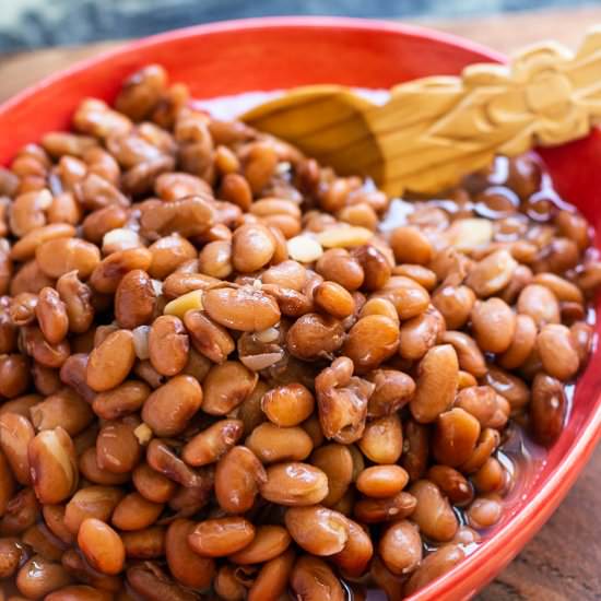 Pressure Cooker Pinto Beans
