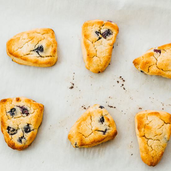 Keto Blueberry Scones