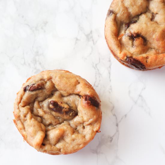 Low Fat Banana Bread Muffins