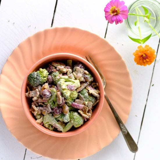 Broccoli Salad with Bacon