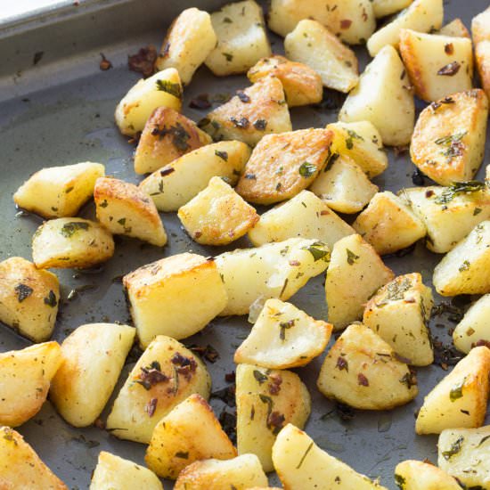Garlic Roasted Potatoes