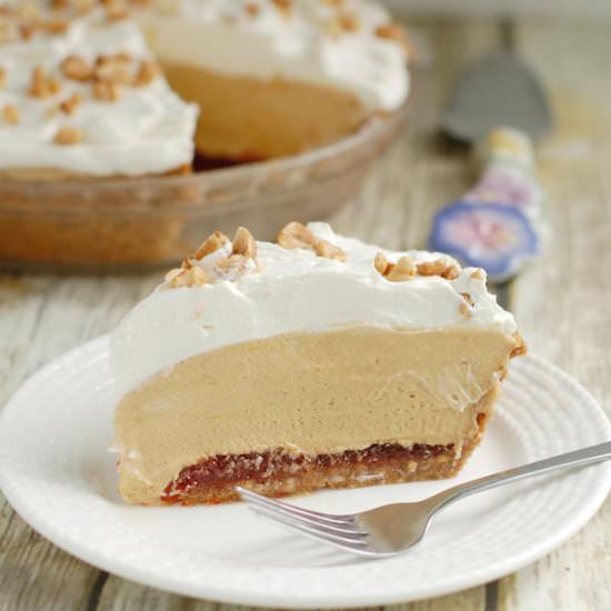 Peanut Butter Mousse Pie