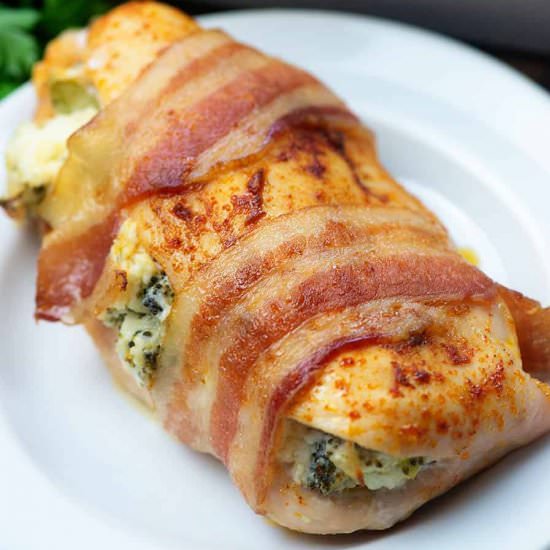 BROCCOLI AND CHEESE STUFFED CHICKEN