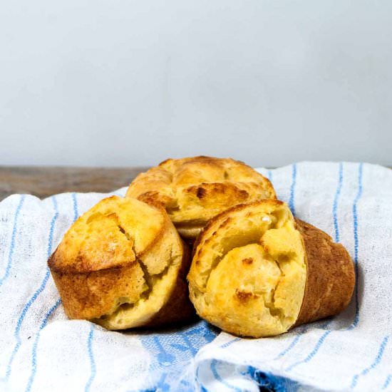Sourdough popovers