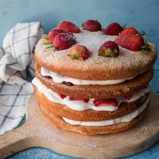 Fluffy Sponge Cake