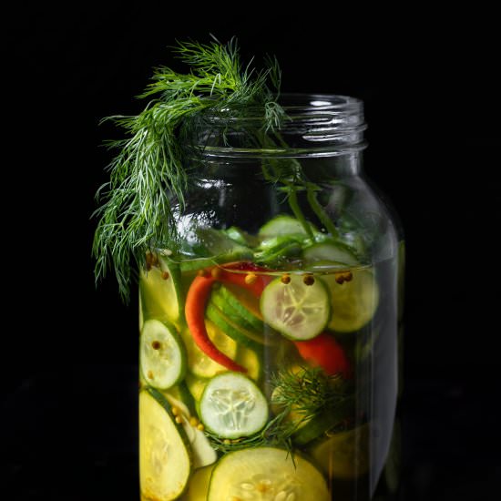 Gjelina’s Spicy Sweet Pickles